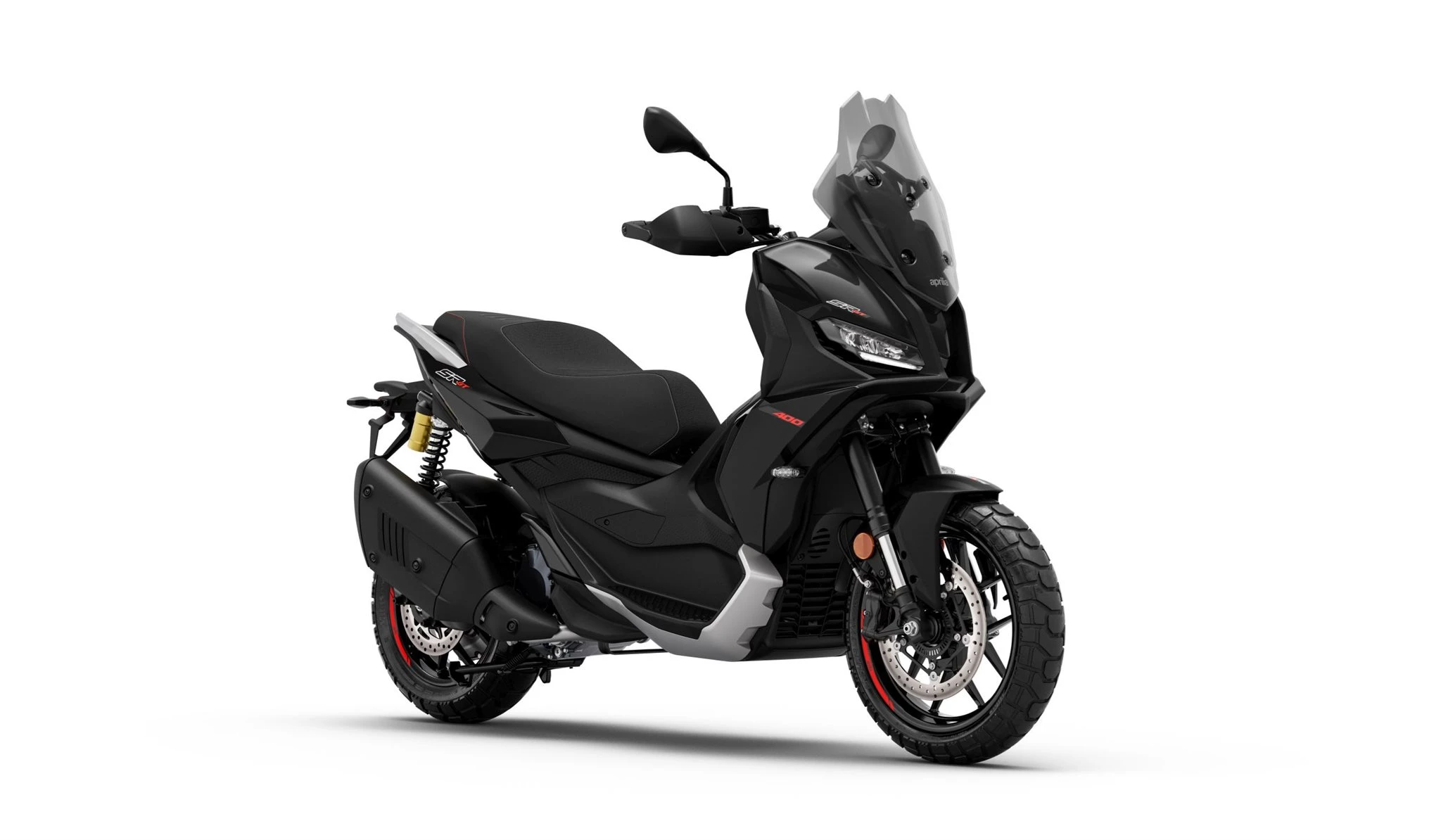 Motorrad Merkel München aprilia-sr-gt-400 Seitenansicht rechts